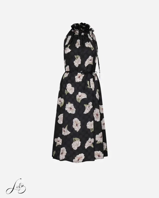 Đầm Cổ Yếm Họa Tiết Floral