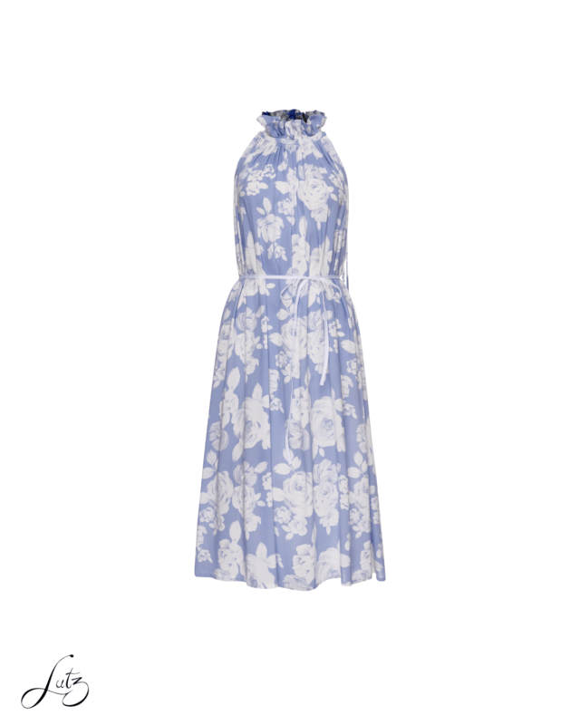 Đầm Cổ Yếm Họa Tiết Floral