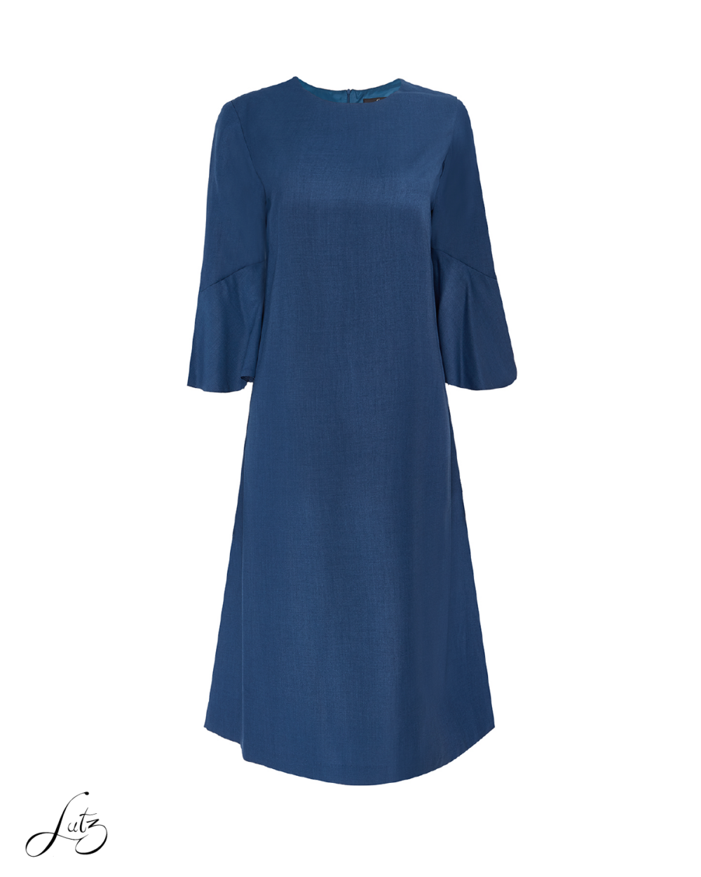 Đầm Công Sở Nữ Tay Lỡ Dáng Suôn