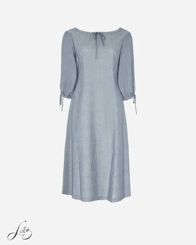 Đầm Công Sở Tay Lỡ Basic