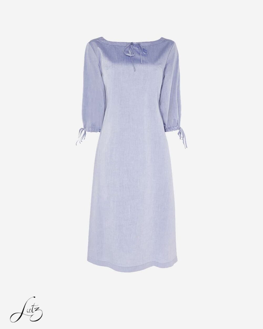 Đầm Công Sở Tay Lỡ Basic